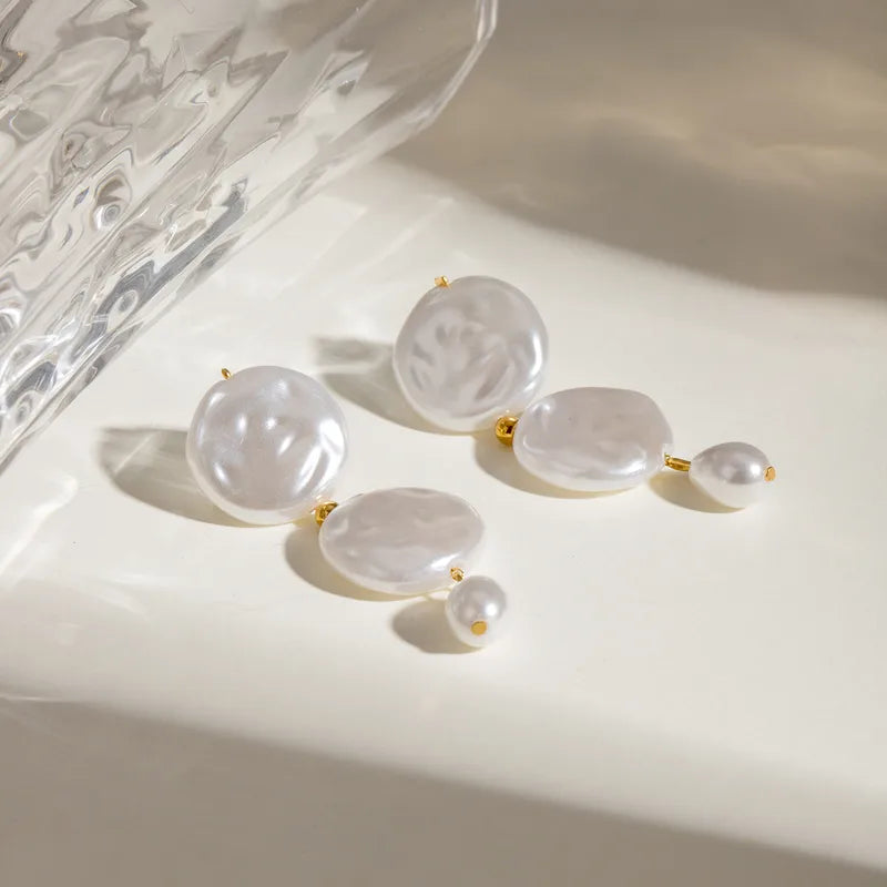 Celeste Pearlescent Glow Earrings