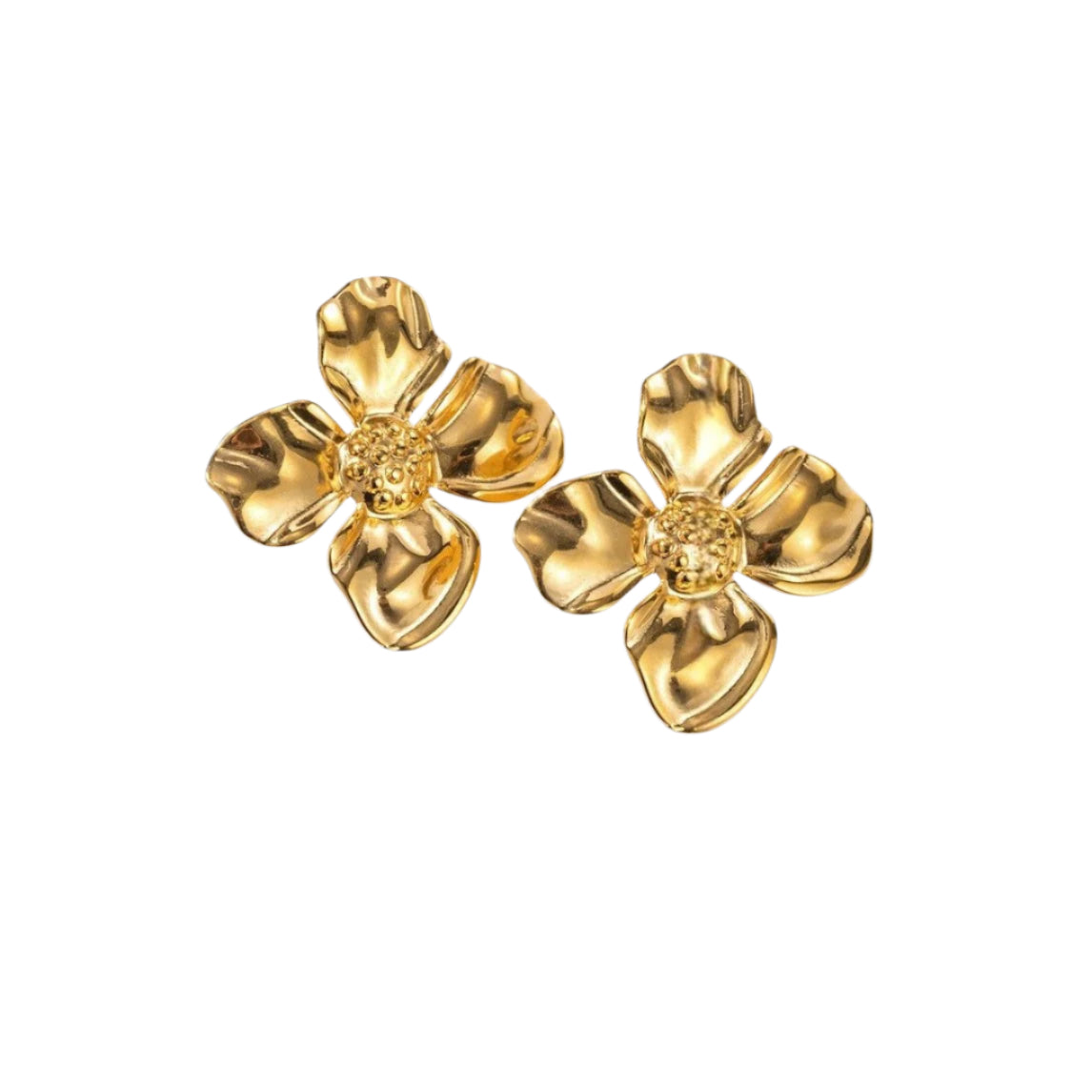 Juliette Petal Charm Studs