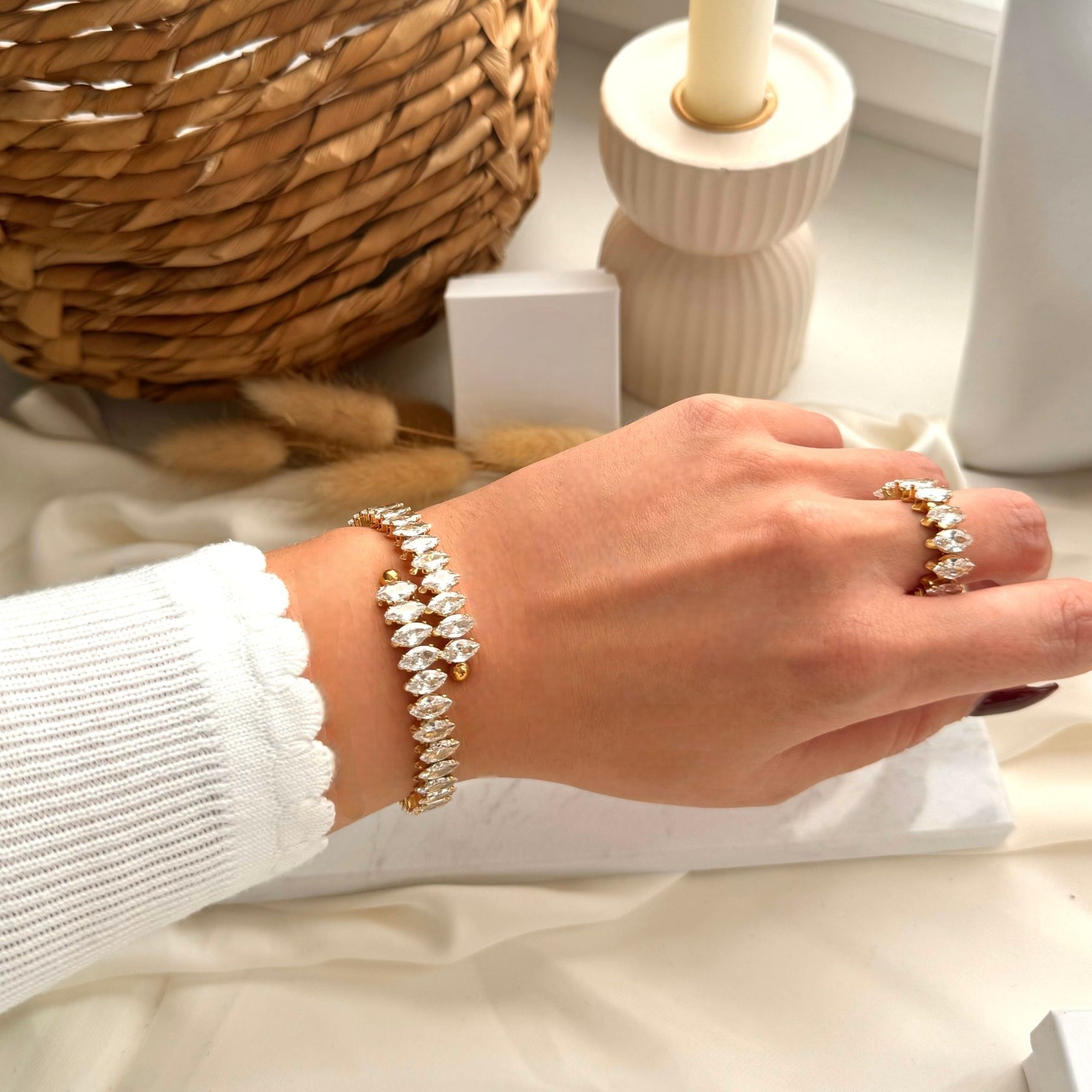 Helene Cascade Bangle