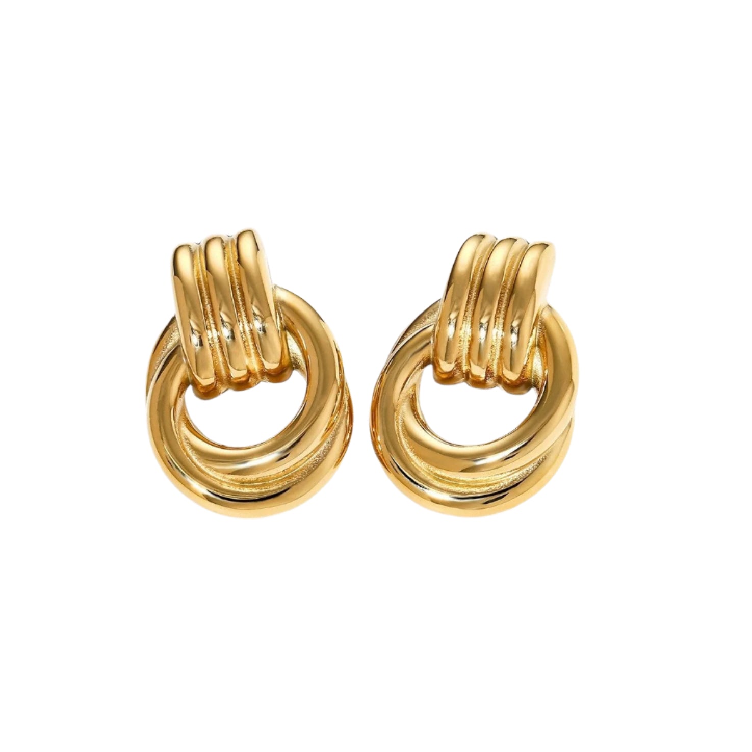 Audrey Knotted Hoops