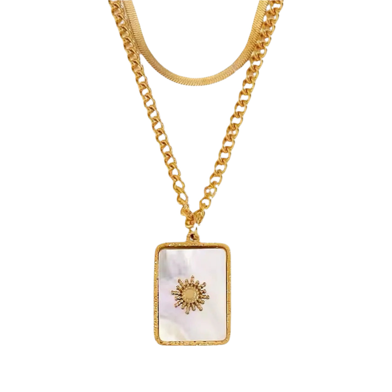 Ophélie Sun Layered Necklace