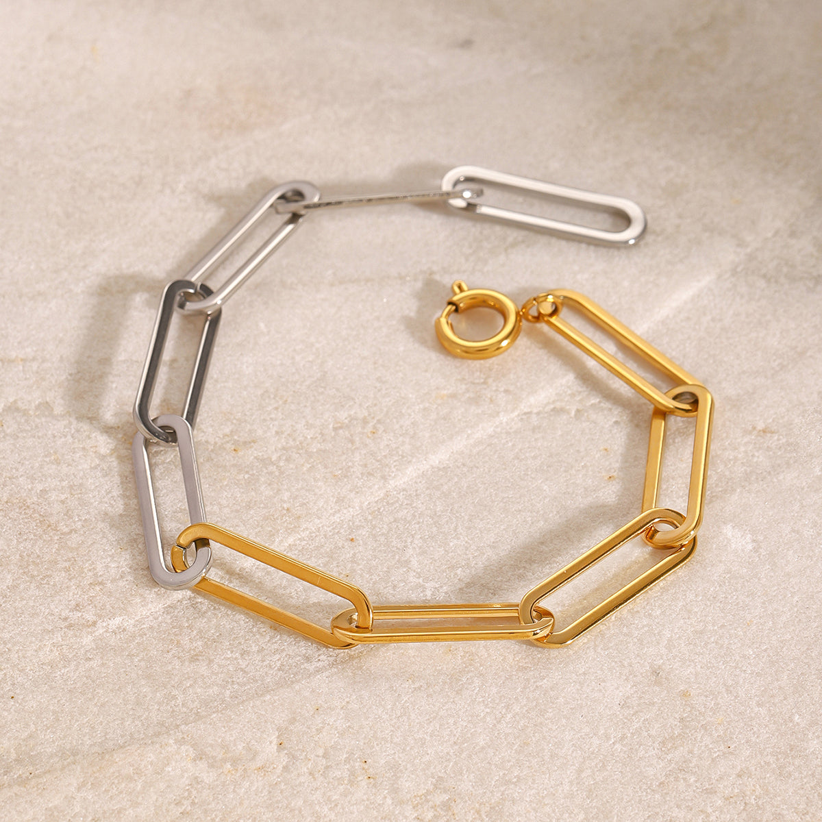 Aurelia Two Tone Bracelet