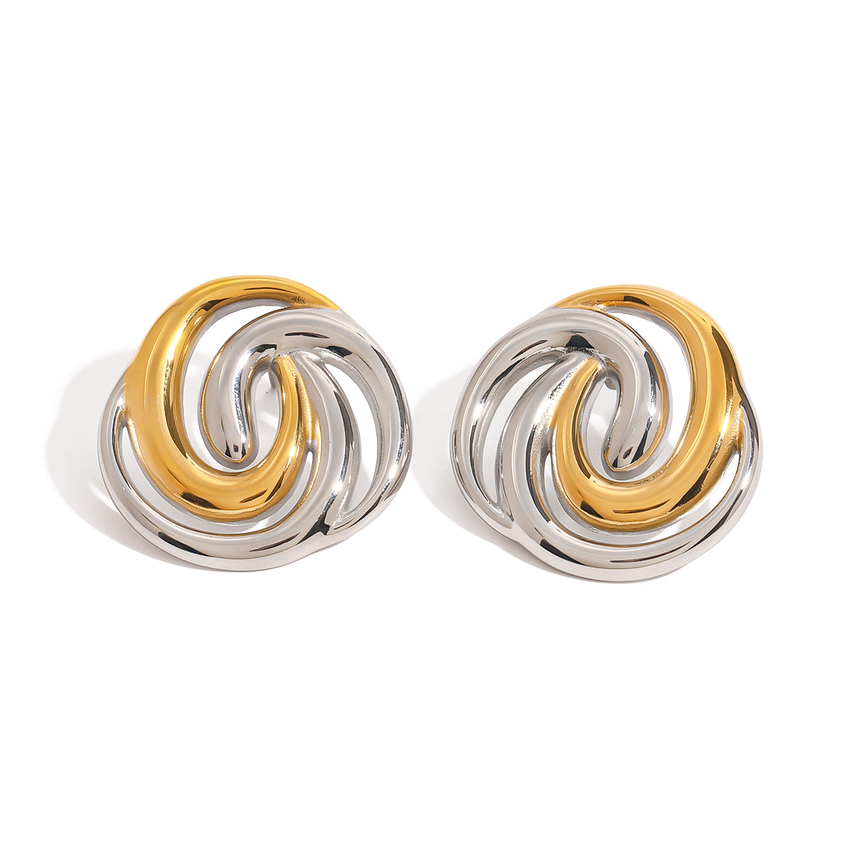 Lumière Spiral Studs