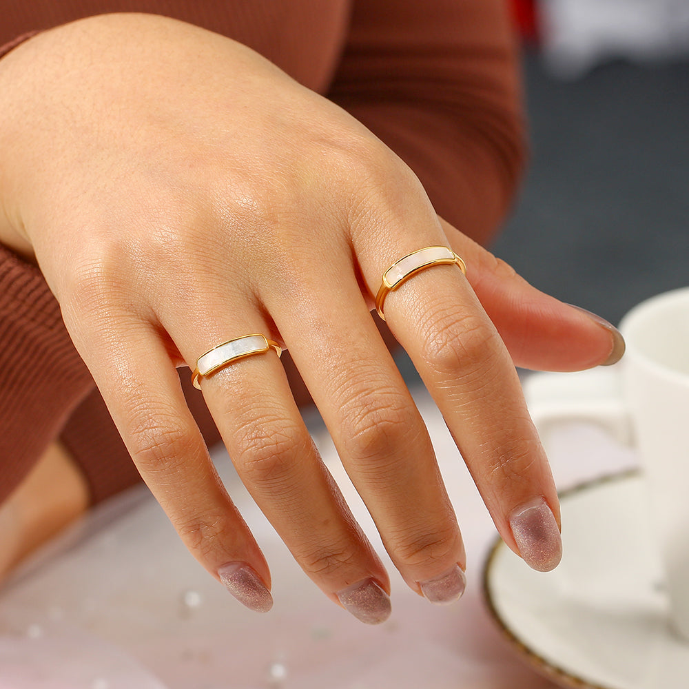 Colette Pearl Bar Ring