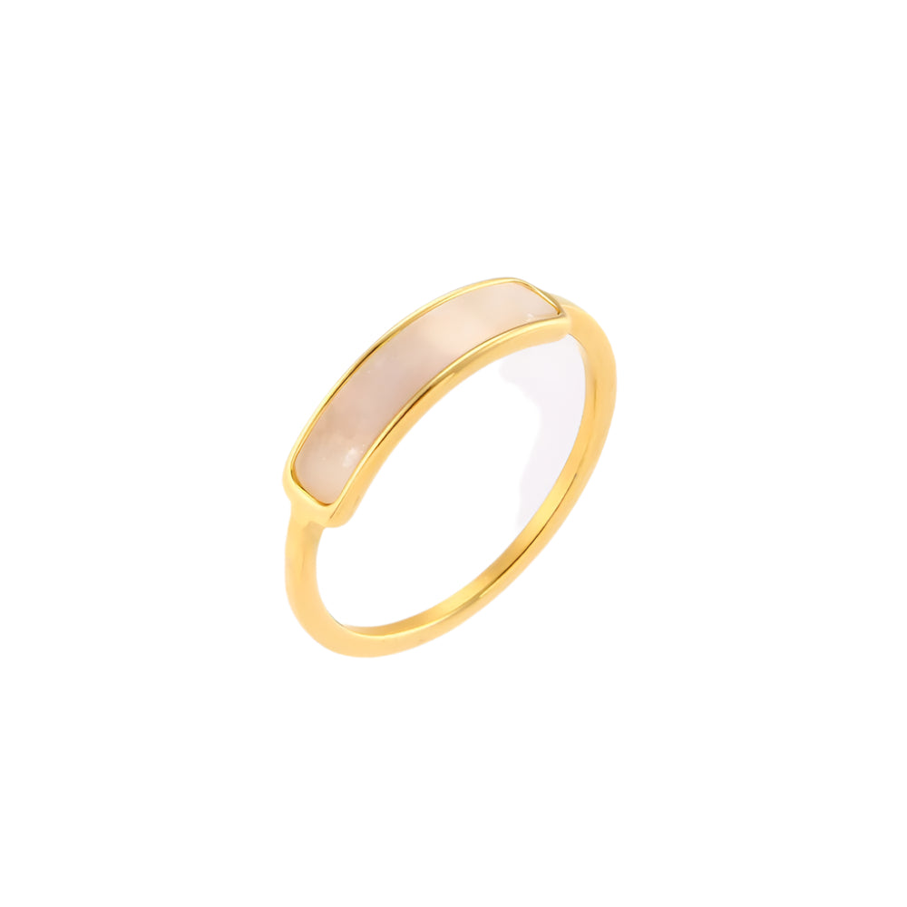 Colette Pearl Bar Ring