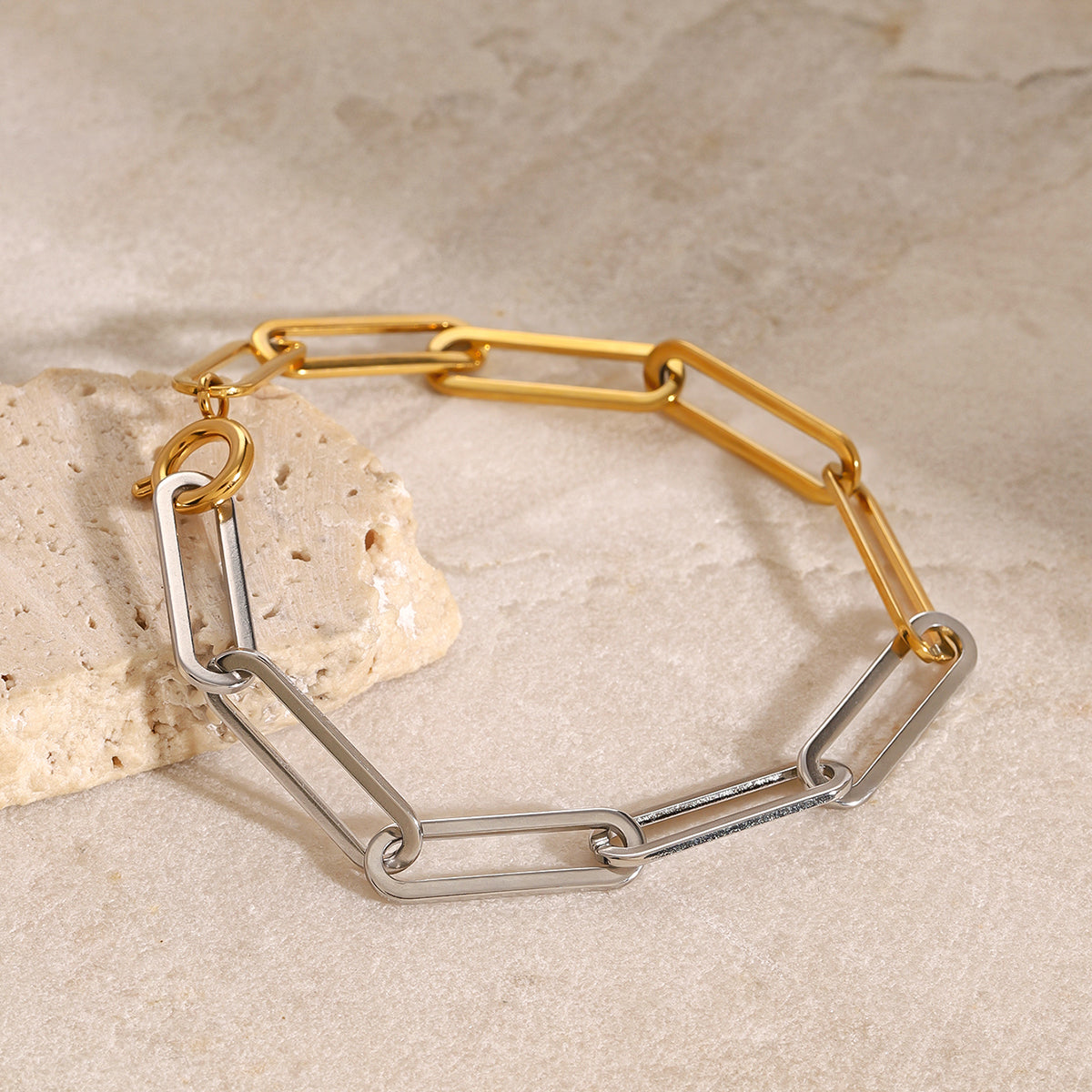 Aurelia Two Tone Bracelet