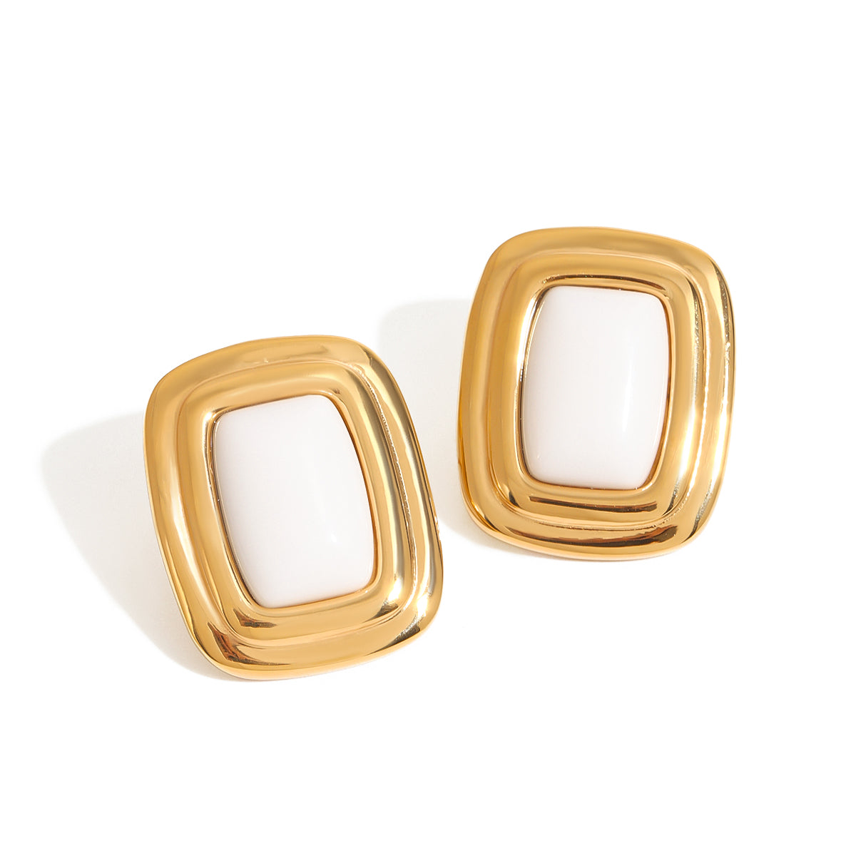 Celeste Ivory Studs