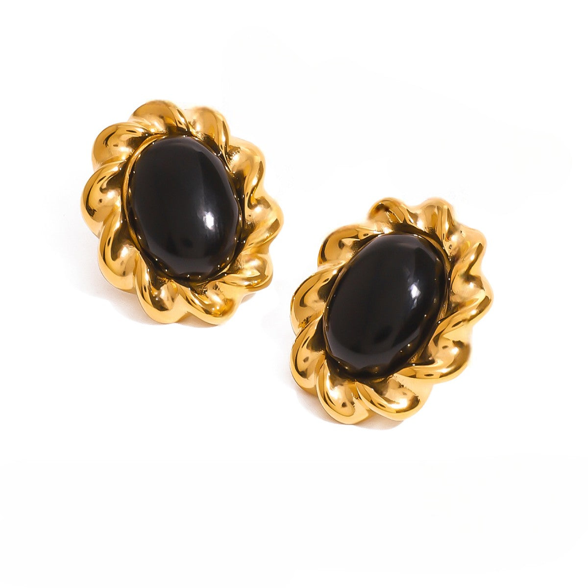Scarlet Bordeaux Earrings