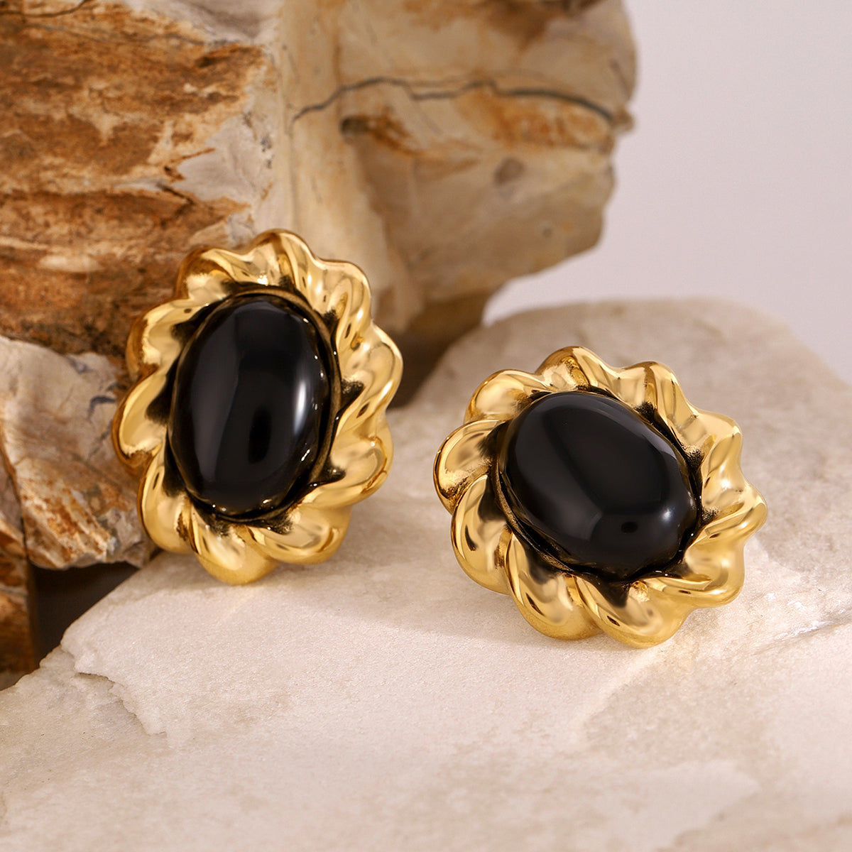 Scarlet Bordeaux Earrings
