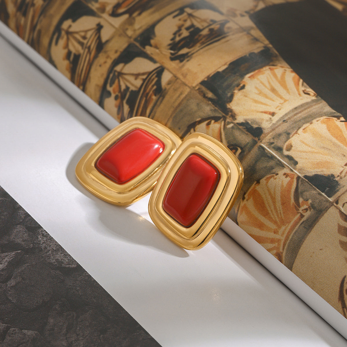 Vivienne Rouge Earrings
