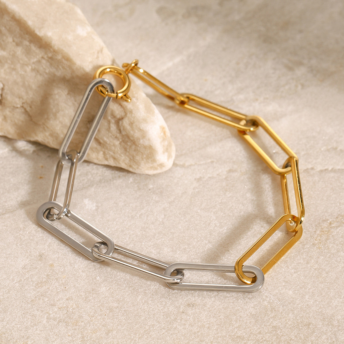 Aurelia Two Tone Bracelet