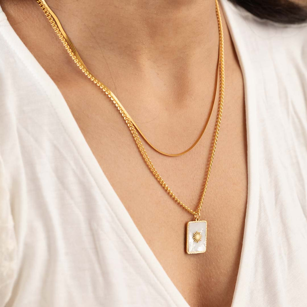 Ophélie Sun Layered Necklace
