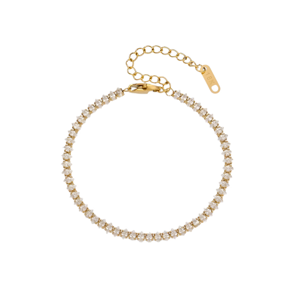 Madison Tennis Bracelet (4mm Marquise)