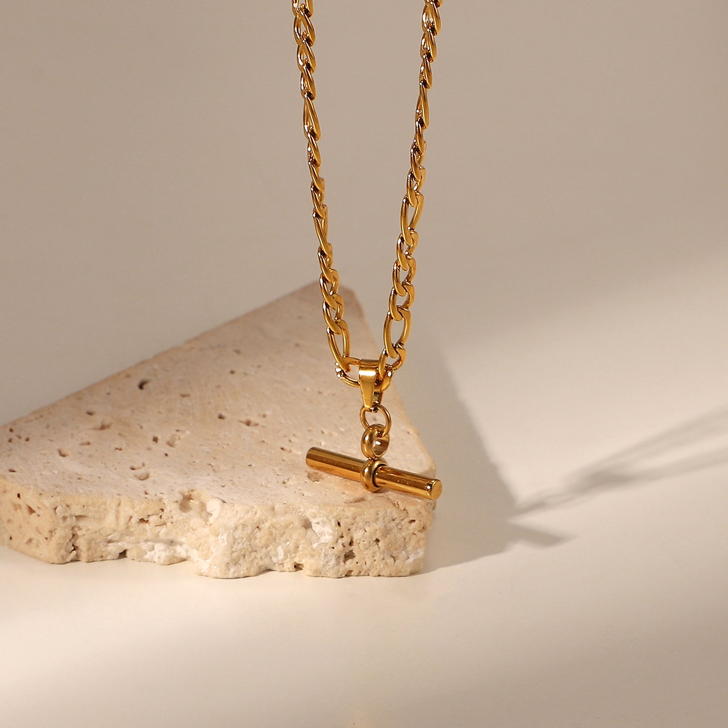 Bordeaux T-Bar Necklace