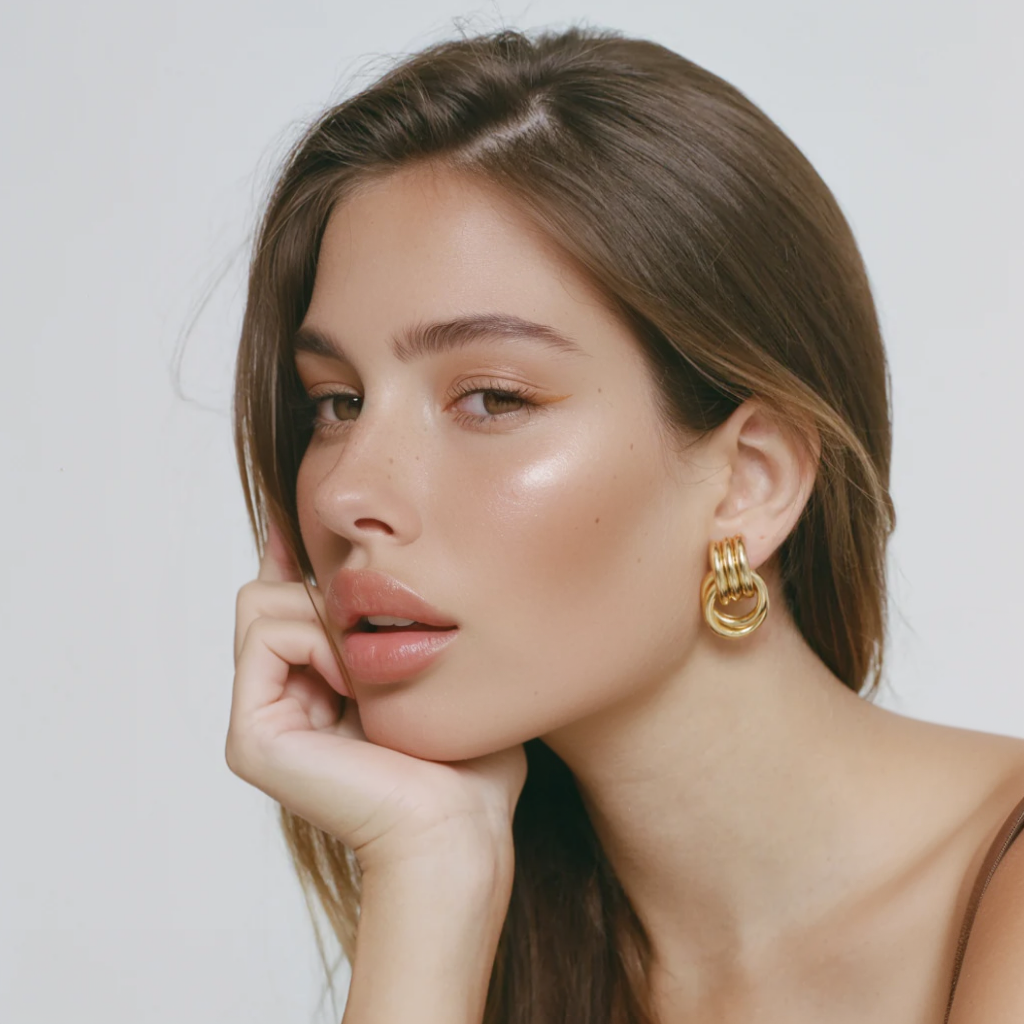 Audrey Knotted Hoops