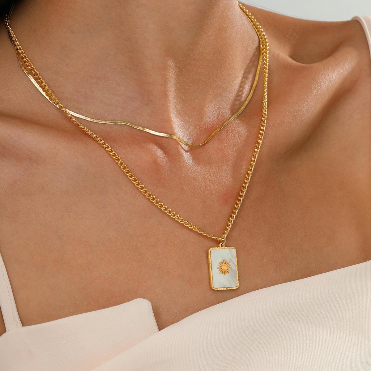 Ophélie Sun Layered Necklace