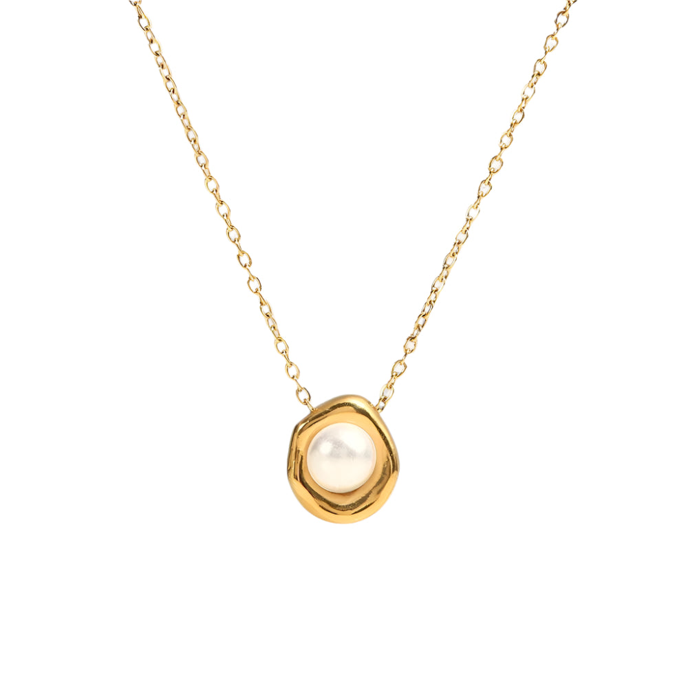 Audrey Luminous Pearl Necklace