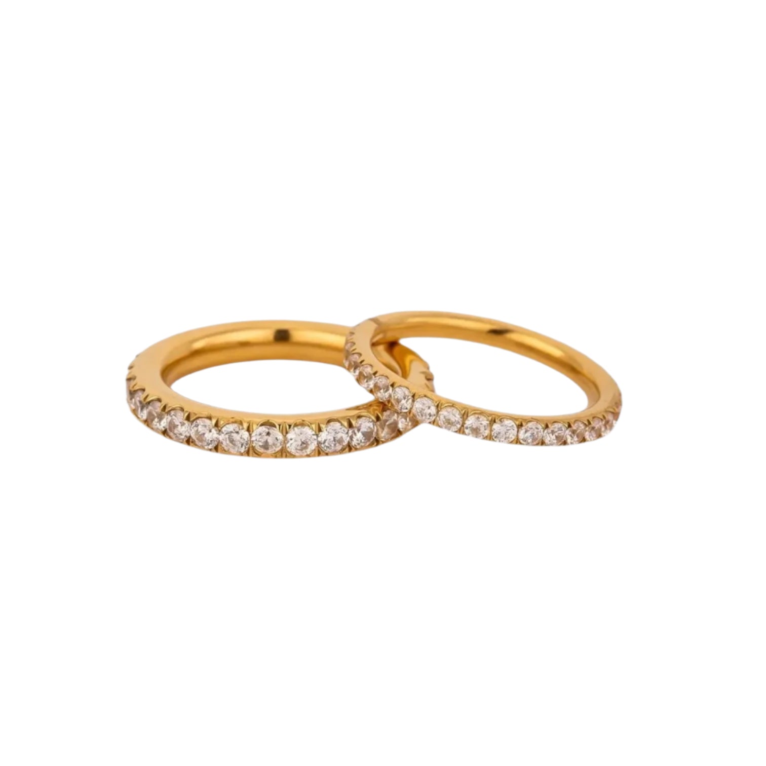 Sophie French Pavé Stackable Set