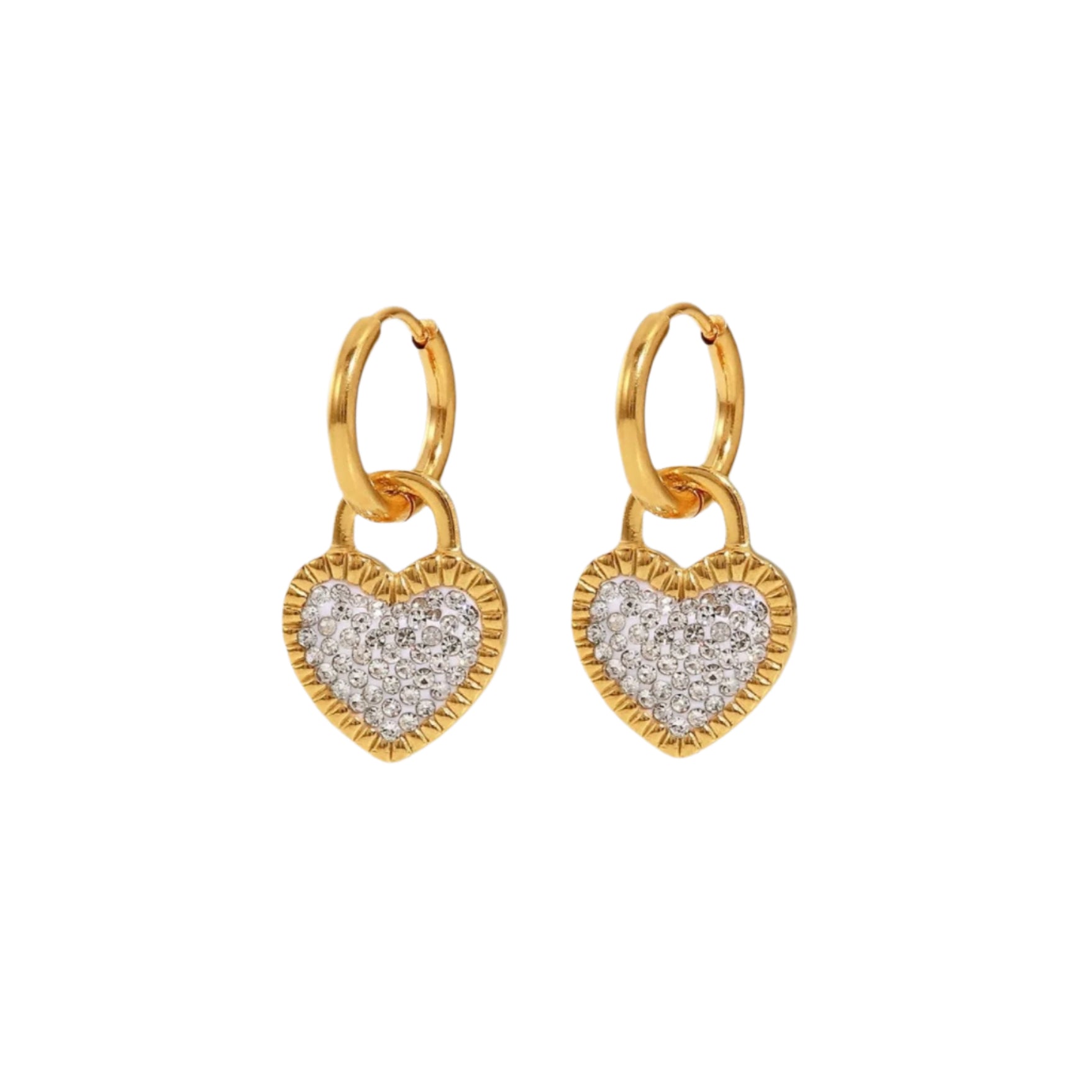 Selena Sparkling Hoops