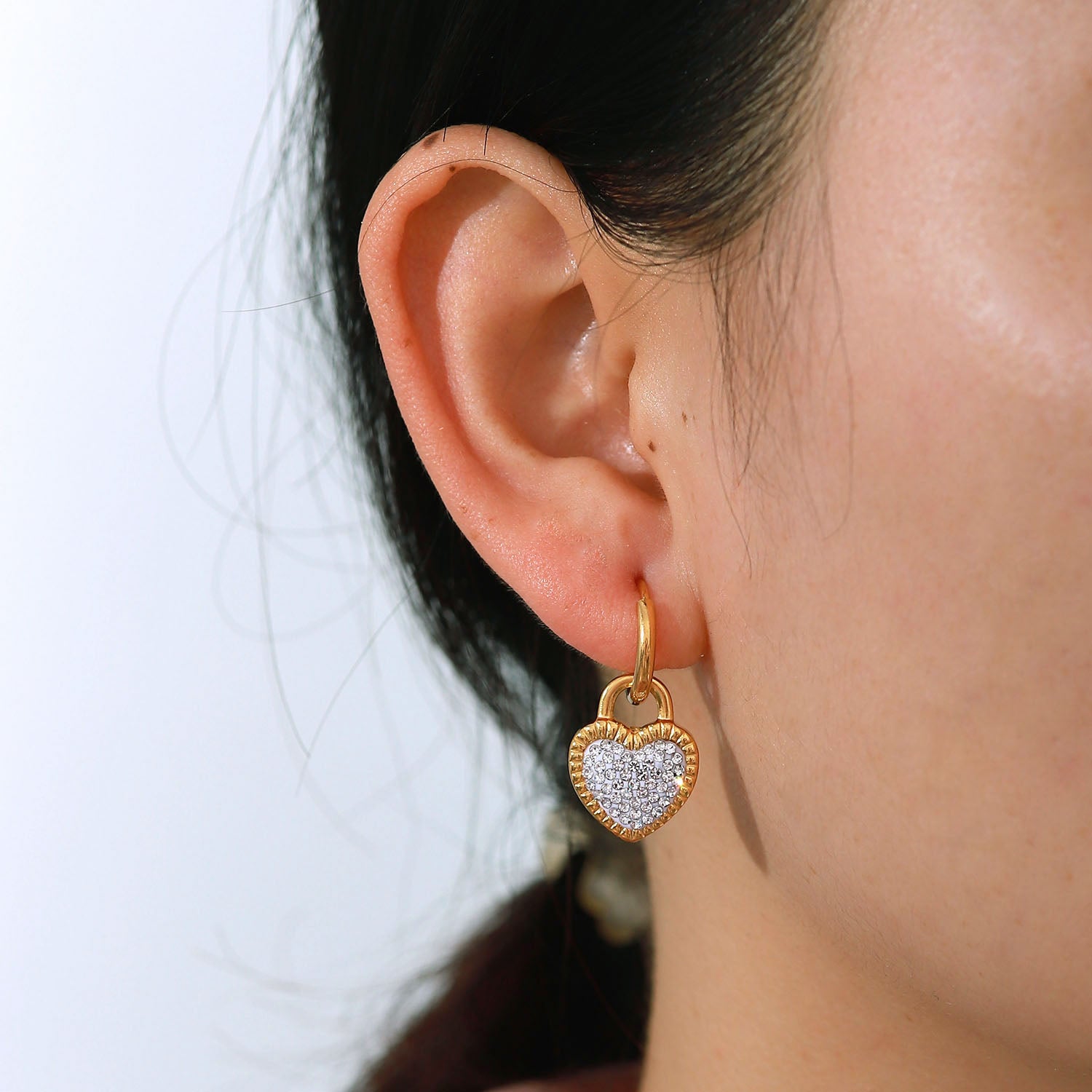 Selena Sparkling Hoops