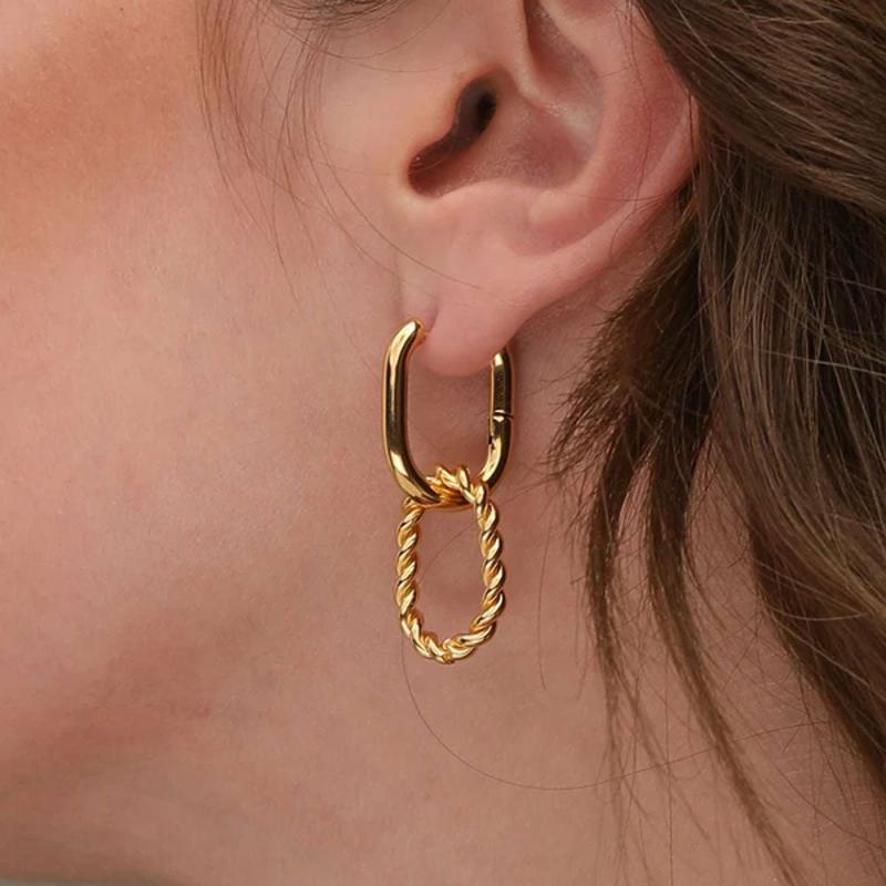 Seraphine Duo Drop Hoops