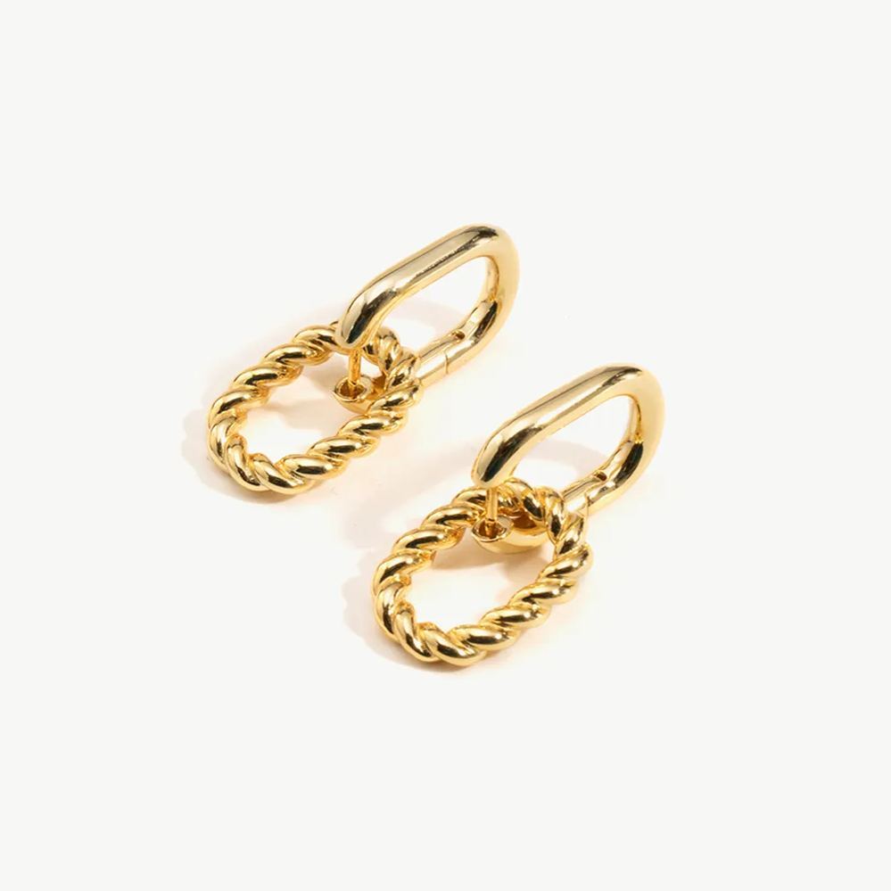 Seraphine Duo Drop Hoops