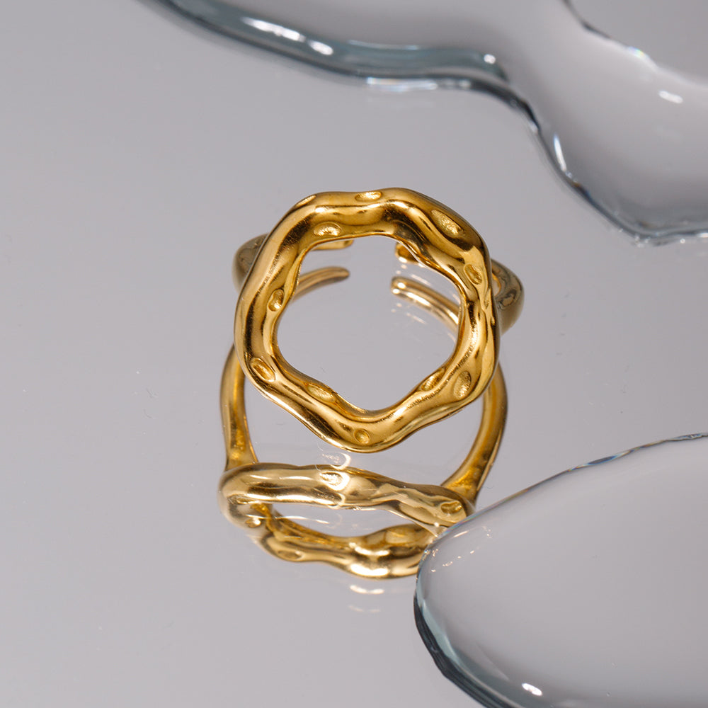 Rose Halo Ring