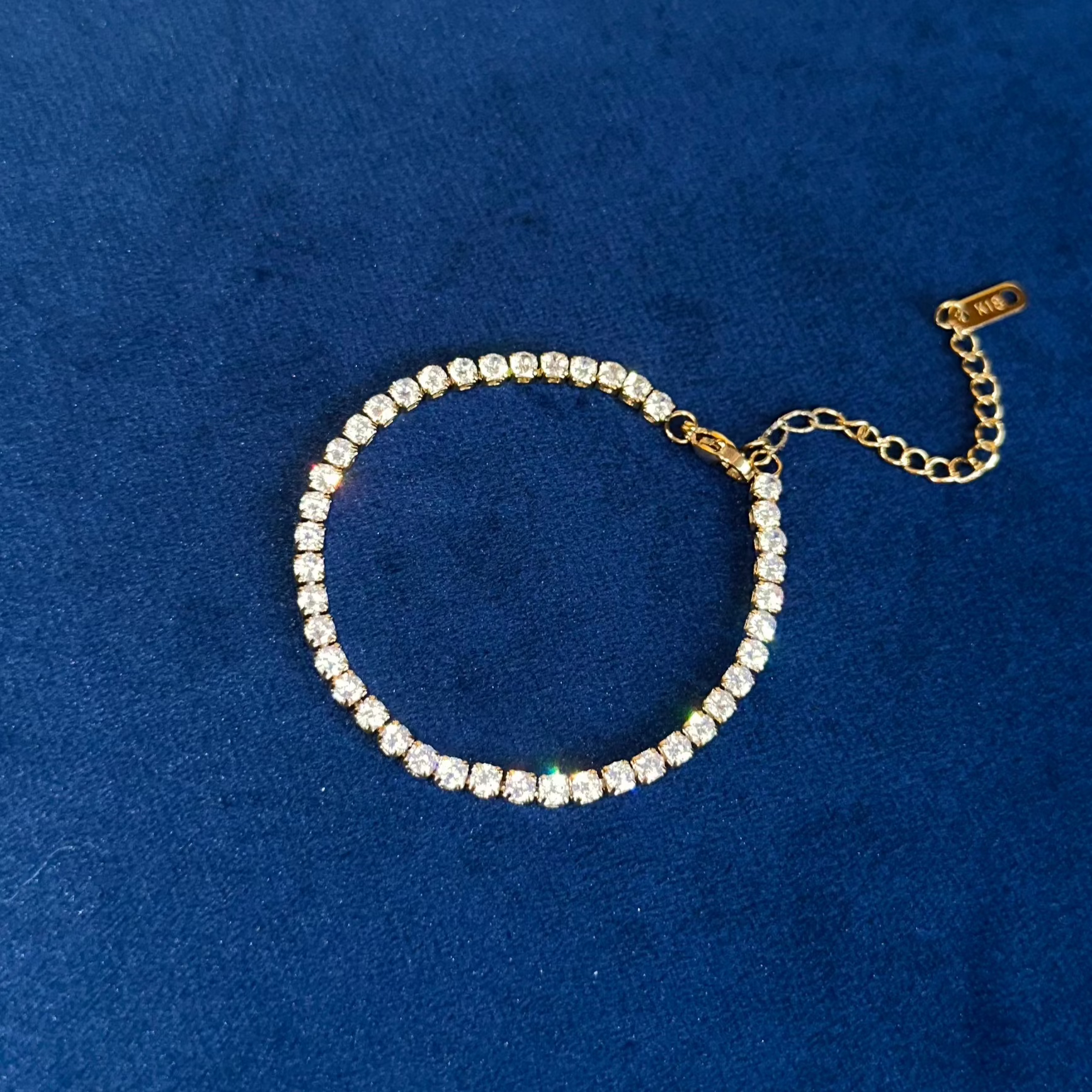 Estelle Tennis Bracelet (4mm Round)