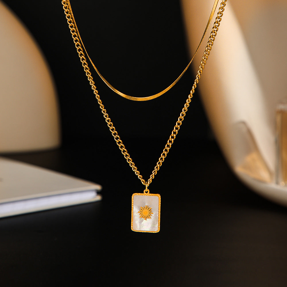 Ophélie Sun Layered Necklace