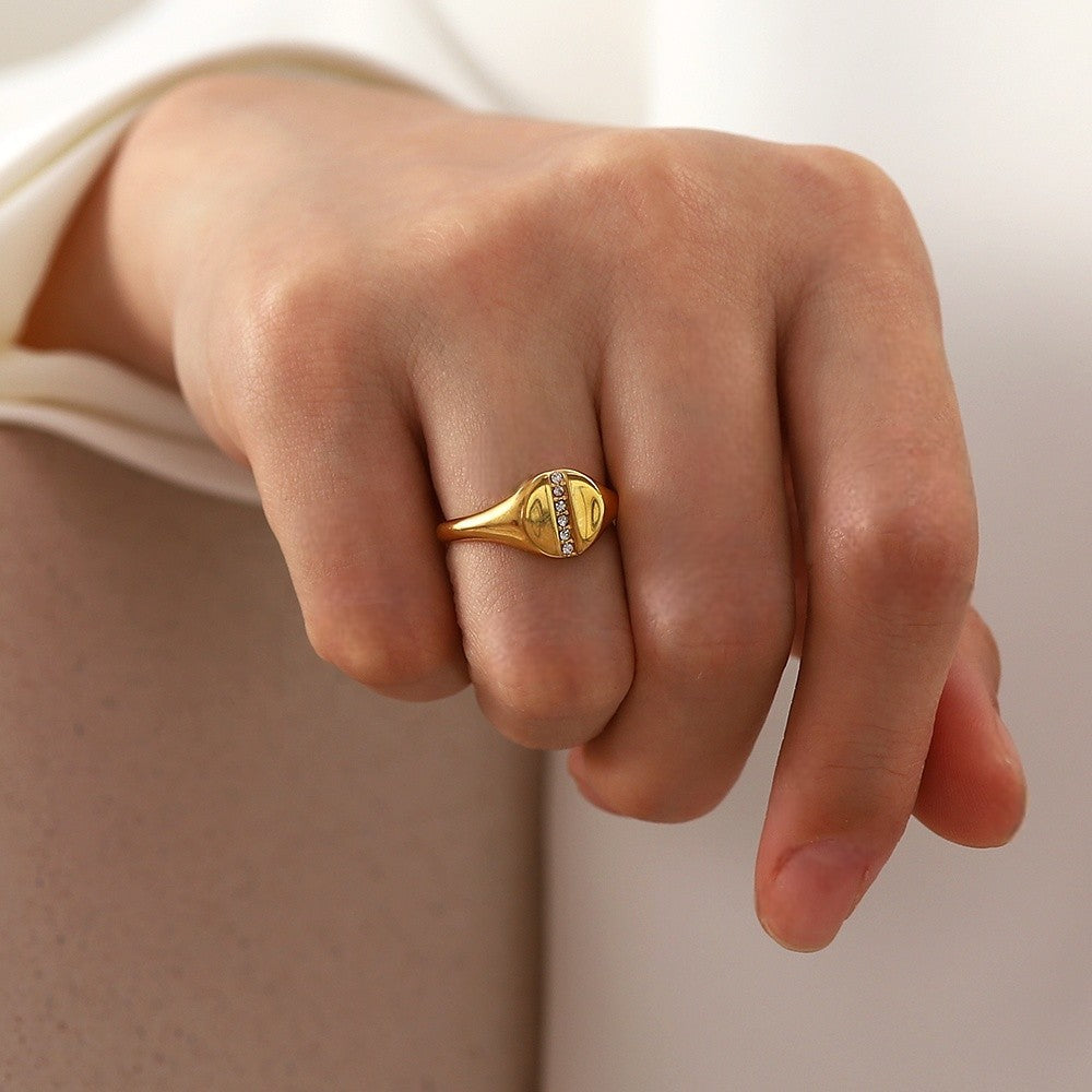 Sienna Modern Beam Ring